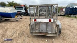 INDESPENSION 2.6t twin axle plant trailer - 5