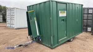 GROUNDHOG 12ft towable welfare unit
