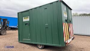 GROUNDHOG 12ft towable welfare unit - 3