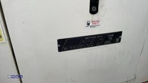25' steel secure welfare cabin with canteen, cloakroom, office, loo, 6kva silent diesel generator & battery storage - 6