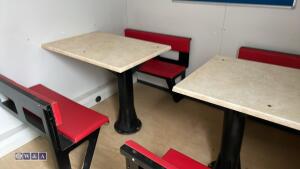 25' steel secure welfare cabin with canteen, cloakroom, office, loo, 6kva silent diesel generator & battery storage - 10