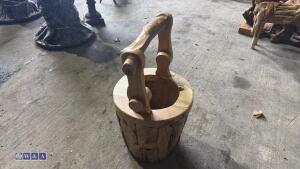 Bucket (driftwood) - 3