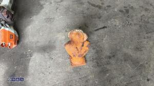 Beagle bust (Cast iron) - 2