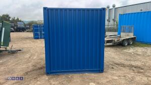 2026 8ft mini container with pedestrian side door & window - 5