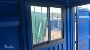2026 8ft mini container with pedestrian side door & window - 10