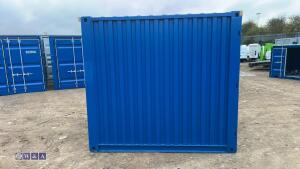 2026 8ft mini container with pedestrian side door & window - 11