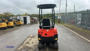 2026 ME16 rubber tracked excavator S/n: SF202606018 with bucket, blade & piped (unused) - 22