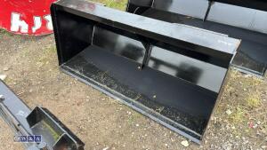 Bucket c/w Bobcat brackets (unused)