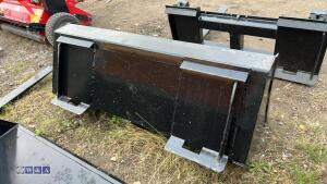 Bucket c/w Bobcat brackets (unused) - 4