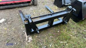 Pallet forks c/w euro brackets - 4