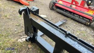 Pallet forks c/w euro brackets - 9