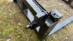 Pallet forks c/w euro brackets - 10