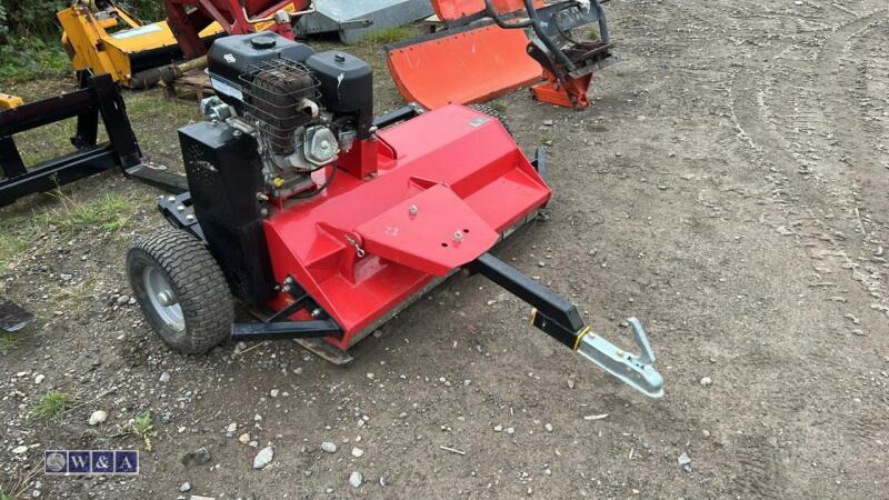 ATV tow behind flail mower