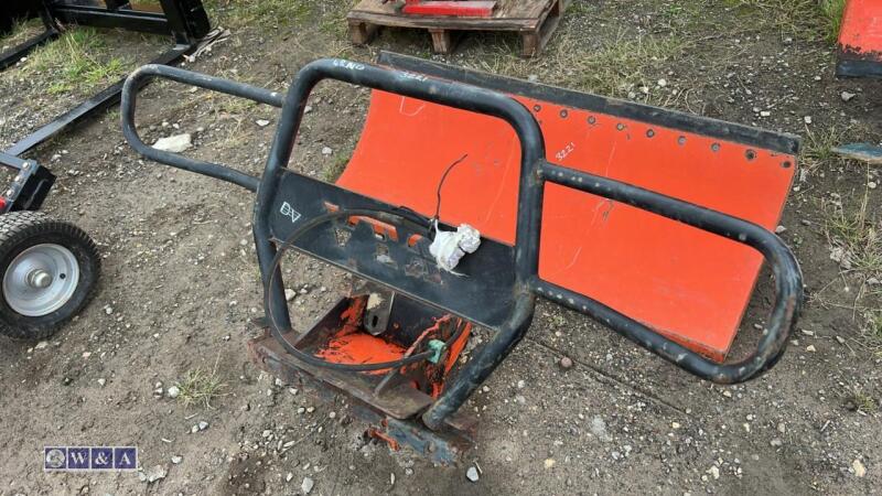 KUBOTA RTV snow plough