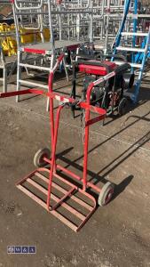 Gas bottle trolley