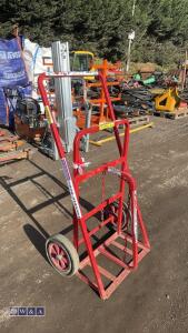 Gas bottle trolley