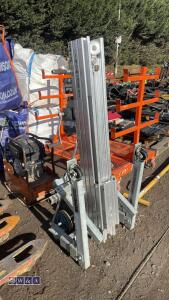 SUMNER 2412 materials hoist c/w forks & extensions