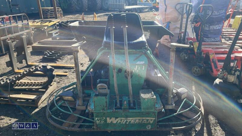 WHITEMAN petrol ride on power float