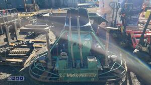 WHITEMAN petrol ride on power float