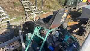 WHITEMAN petrol ride on power float - 9