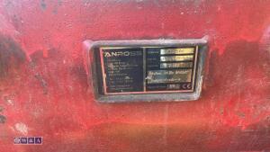ANROSS HC350 hydraulic compaction plate to suit excavator c/w lines (60mm pins)(3399435) - 6