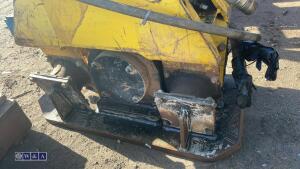 ANROSS HC350 hydraulic compaction plate to suit excavator c/w lines (60mm pins)(3399435) - 8