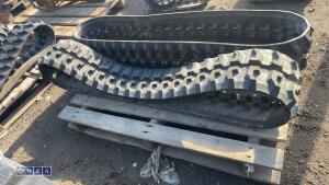 Rubber track (to suit 1t excavator) - 2
