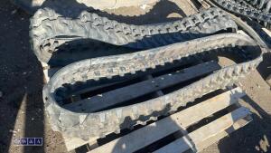 Rubber track (to suit 1t excavator) - 2