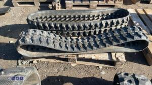 Rubber track (to suit 1t excavator) - 2