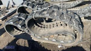 Rubber track (to suit 8t excavator)(400 x 76 x 72)