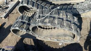 Rubber track (to suit 8t excavator)(400 x 76 x 72) - 2