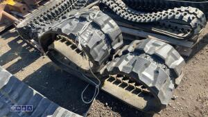 Rubber track (to suit 8t excavator)(400 x 76 x 72) - 3