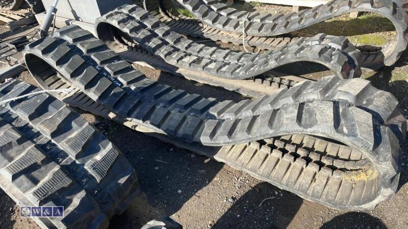 Rubber track (to suit 8t excavator) (450 x 86 x 71)
