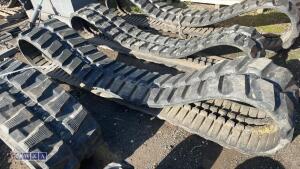 Rubber track (to suit 8t excavator) (450 x 86 x 71)