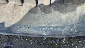 Rubber track (to suit 8t excavator) (400 x 76 x 72) - 3