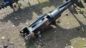 Hydraulic machine auger c/w lines (25mm pins) - 4