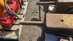 ARROWHEAD S60 hydraulic machine breaker c/w lines (5588) (45mm pins) - 4