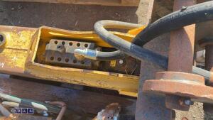 ARROWHEAD S60 hydraulic machine breaker c/w 1 x line (7531) (45mm pins) - 7