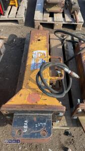 ARROWHEAD S40 hydraulic machine breaker c/w 1 x line(7011) (30mm pins) - 6