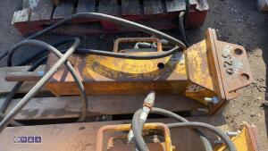 ARROWHEAD S20 hydraulic machine breaker c/w lines (5870) (30mm pins)