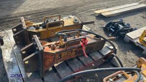 ARROWHEAD S20 hydraulic machine breaker c/w 1 x line (4575) (25mm pins) - 3