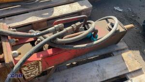 Hydraulic machine breaker c/w lines (40mm pins) - 6