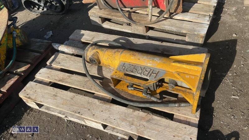 Hydraulic machine breaker c/w 1 x line