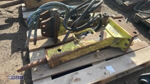 ARROWHEAD S10 hydraulic machine breaker c/w lines (7079) (30mm pins)