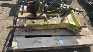 ARROWHEAD S10 hydraulic machine breaker c/w lines (7079) (30mm pins) - 2