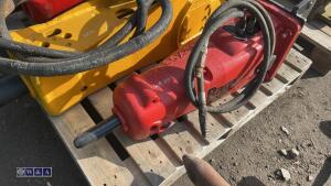 RAMMER hydraulic machine breaker c/w lines (30mm pins) - 6