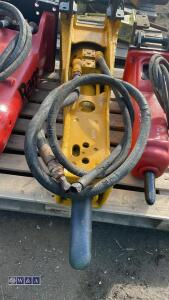 RAMMER hydraulic machine breaker c/w lines (45mm pins) - 3
