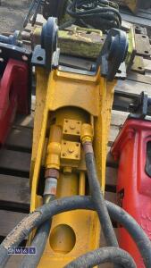RAMMER hydraulic machine breaker c/w lines (45mm pins) - 4