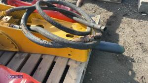 RAMMER hydraulic machine breaker c/w lines (45mm pins) - 5