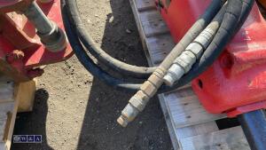 RAMMER hydraulic machine breaker c/w lines (45mm pins) - 5